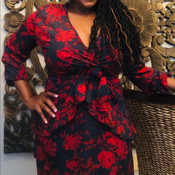 Spring Floral Merry Terry Dress XL - Picture 1 of 7